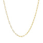 14K Yellow Gold Fine Paperclip Chain (1.5mm)