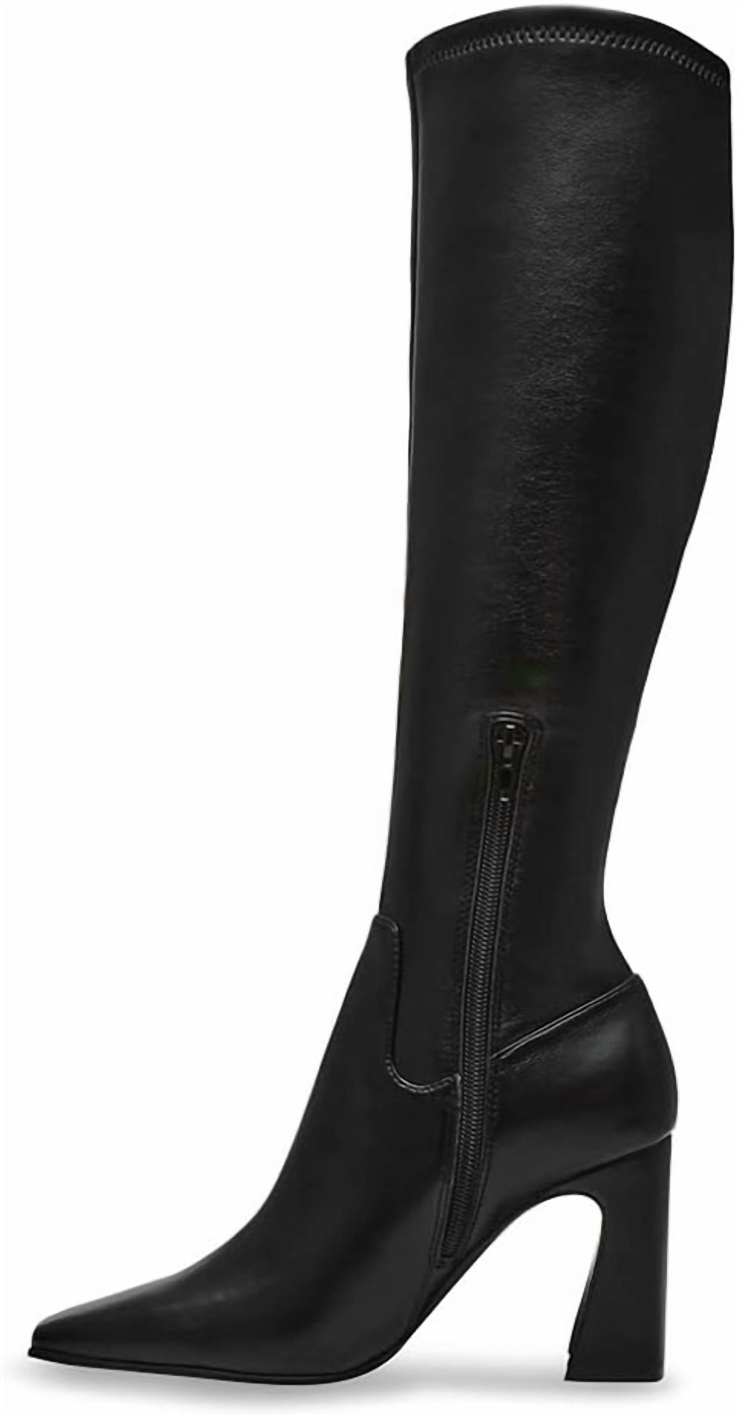 Steve Madden - Women's Lamarca Block-heel Stretch Dress Boots