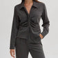 Crescent - Women's Zarina Ruched Blouse