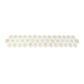 Embroidered Snowflake Table Runner 68"L
