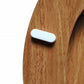 J&V Textiles Round Toilet Seat With Easy Clean & Change Hinge