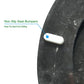 J&V Textiles Round Toilet Seat With Easy Clean & Change Hinge