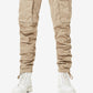 G-Star Raw Men's Rovic Zip 3D Straight Tapered Cargo Pants Brown Size 36X32