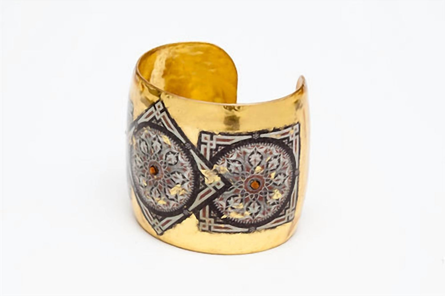 Avenue Chic - Gold Leaf Moors Cuff