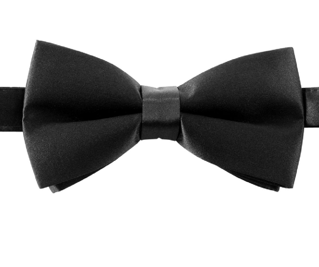 Michelsons Of London Men's Pre Tied Bow Tie Black Size Regular