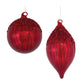 Sequined Glass Ornament (Set of 4)