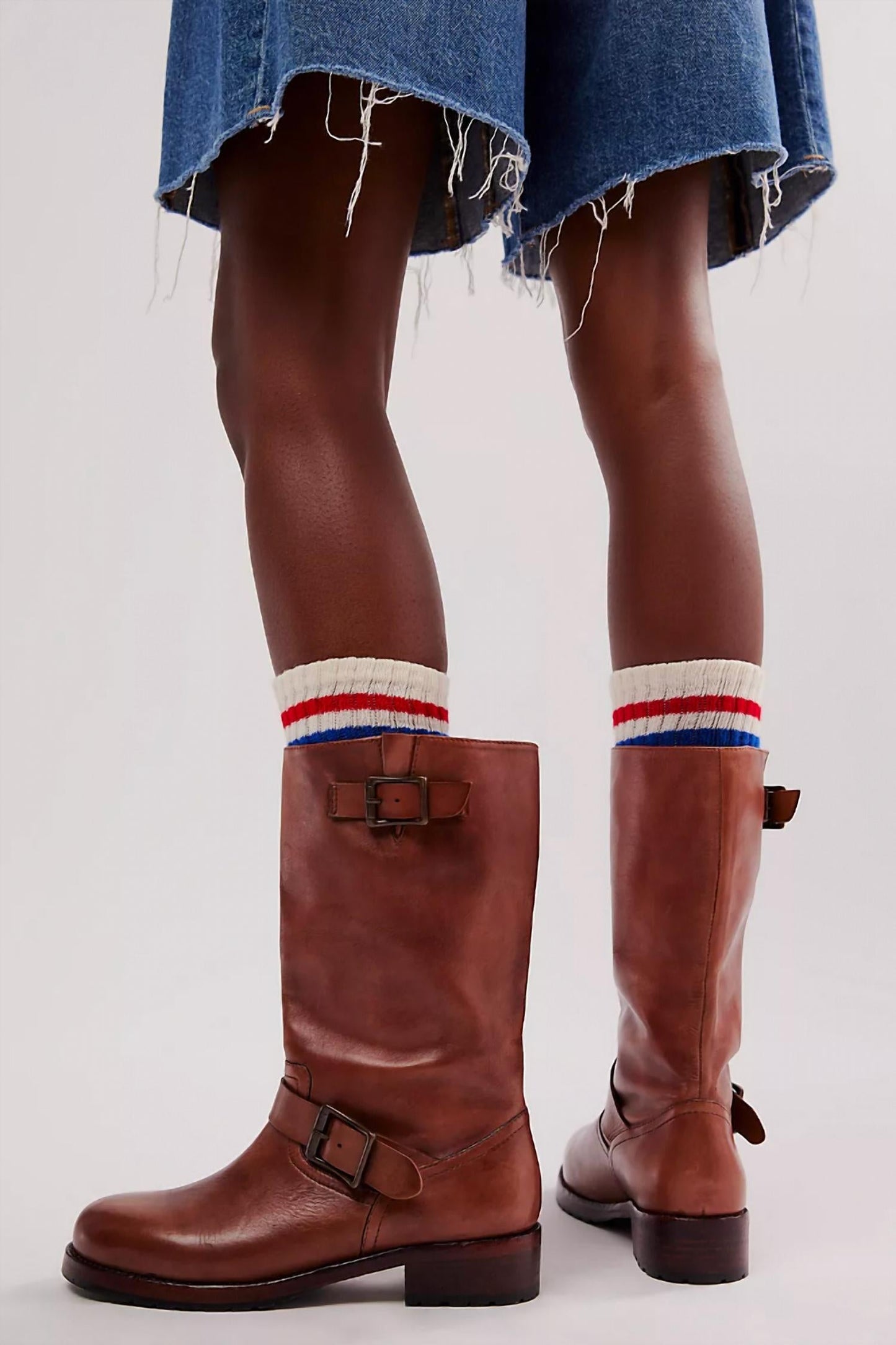 Free People - Women's Ride Or Die Engineer Boots