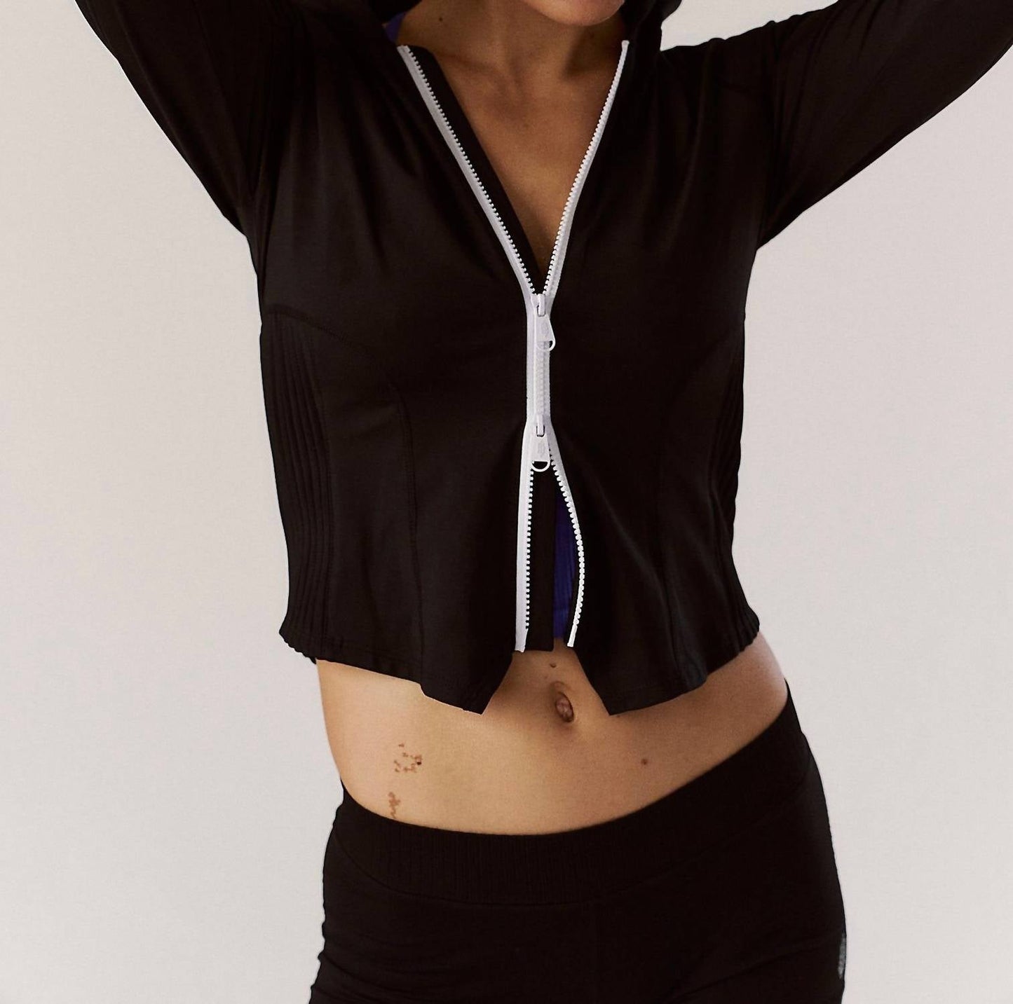 Free People - Playing for Keeps Zip Up Top
