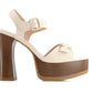 Andrea - Andrea Women's Heeled Platform Ankle Strap Sandals 64761