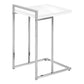 C-Shaped Accent Table, Contemporary & Modern
