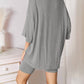 Trendsi - Bamboo Bliss T-Shirt and Shorts Set