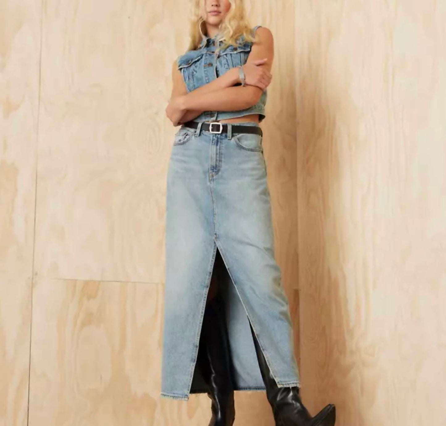 Levi'S - Ankle column skirt