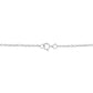 .925 Sterling Silver Diamond Accent Virgo Zodiac Key 18" Pendant Necklace (K-L Color, I1-I2 Clarity)