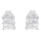 10K White Gold Diamond Stud Earrings (3/4 cttw, H-I Color, SI2-I1 Clarity)