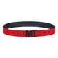 MCM Men's Logo Buckle Reversible Belt Red Size Regular