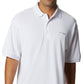 Columbia Men's Perfect Cast Polo White Size Small