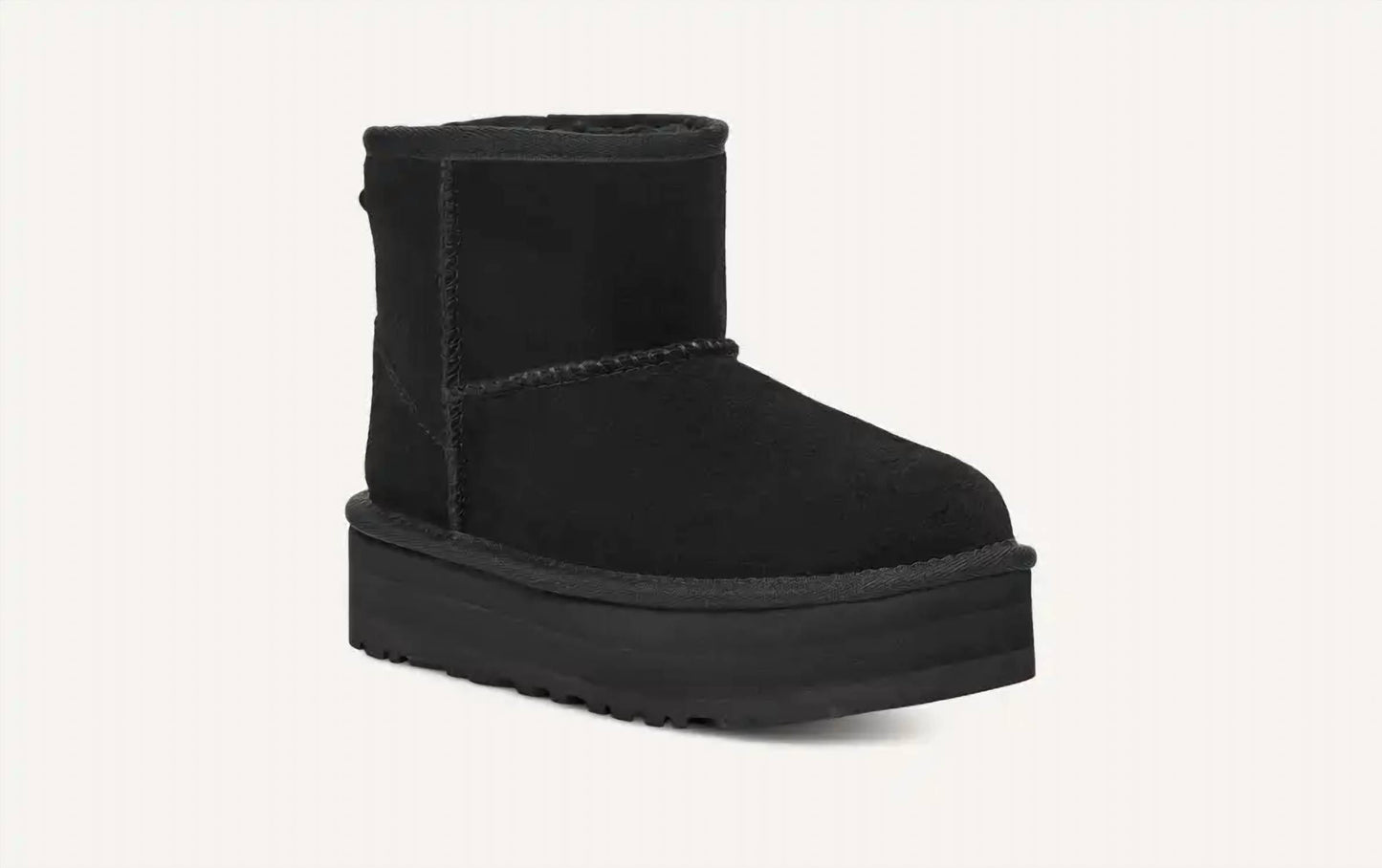 Ugg - किड्स क्लासिक मिनी प्लेटफॉर्म