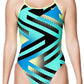 Nike - Tidal Riot Modern Cut-out One-piece Swimsuit