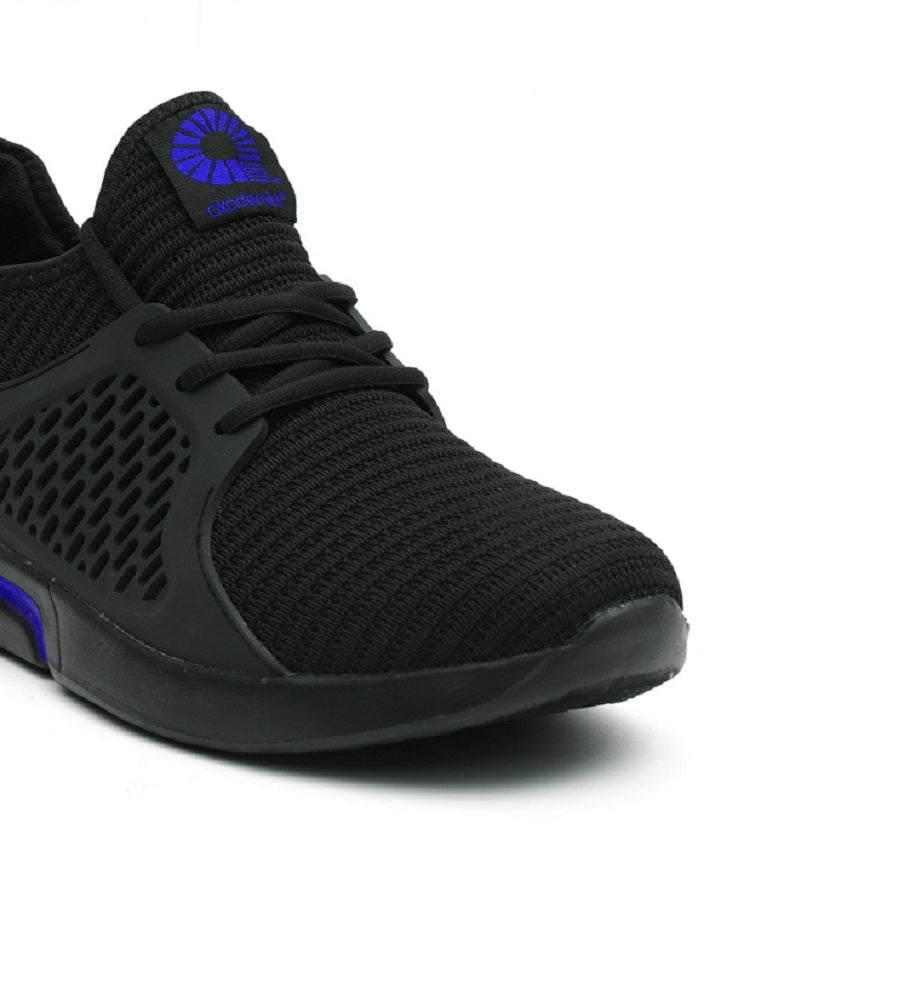 Akademiks Men's Fast 2 0 Knit Jogger Sneakers Black Size 10 M