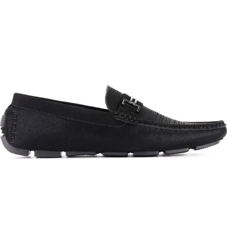 Aston Marc Men's Fashion Driving Shoes Black Size 9 M