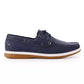 Aston Marc Men's Faux Nubuck Boat Shoes Blue Size 9.5M