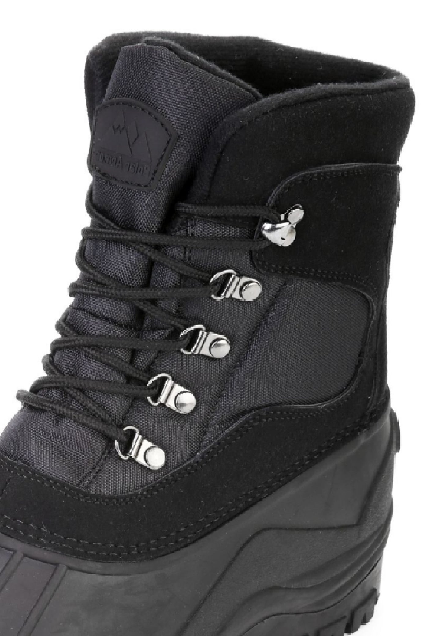 Polar Armor Men's All Weather Suede Snow Boots Black Size 11 M