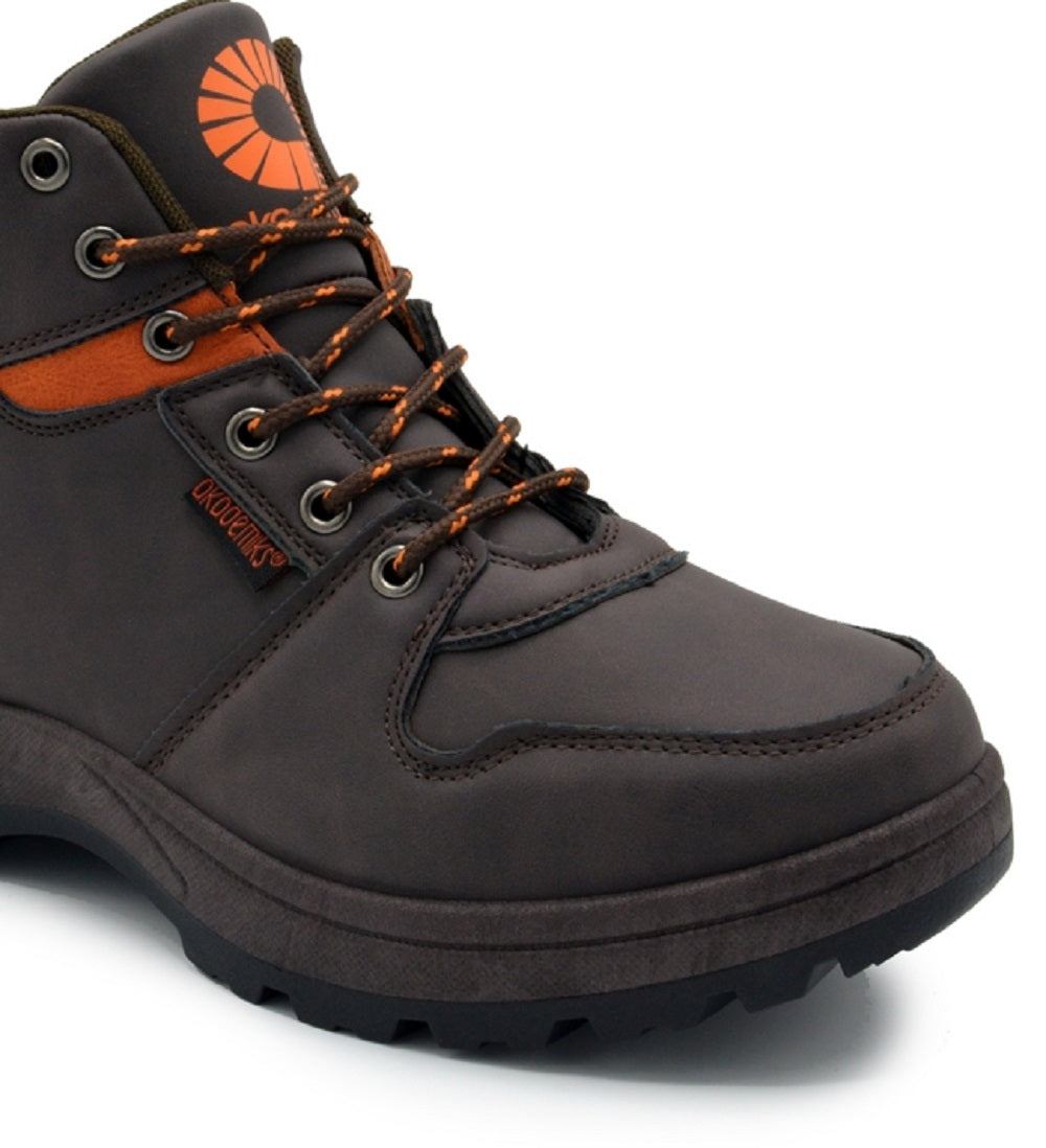 Akademiks Men's Hunter Work Boots Brown Size 10M