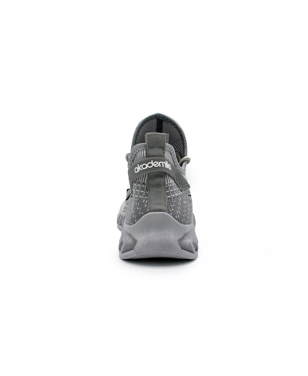Akademiks Men's Fit Knit Jogger Sneakers Gray Size 10 M