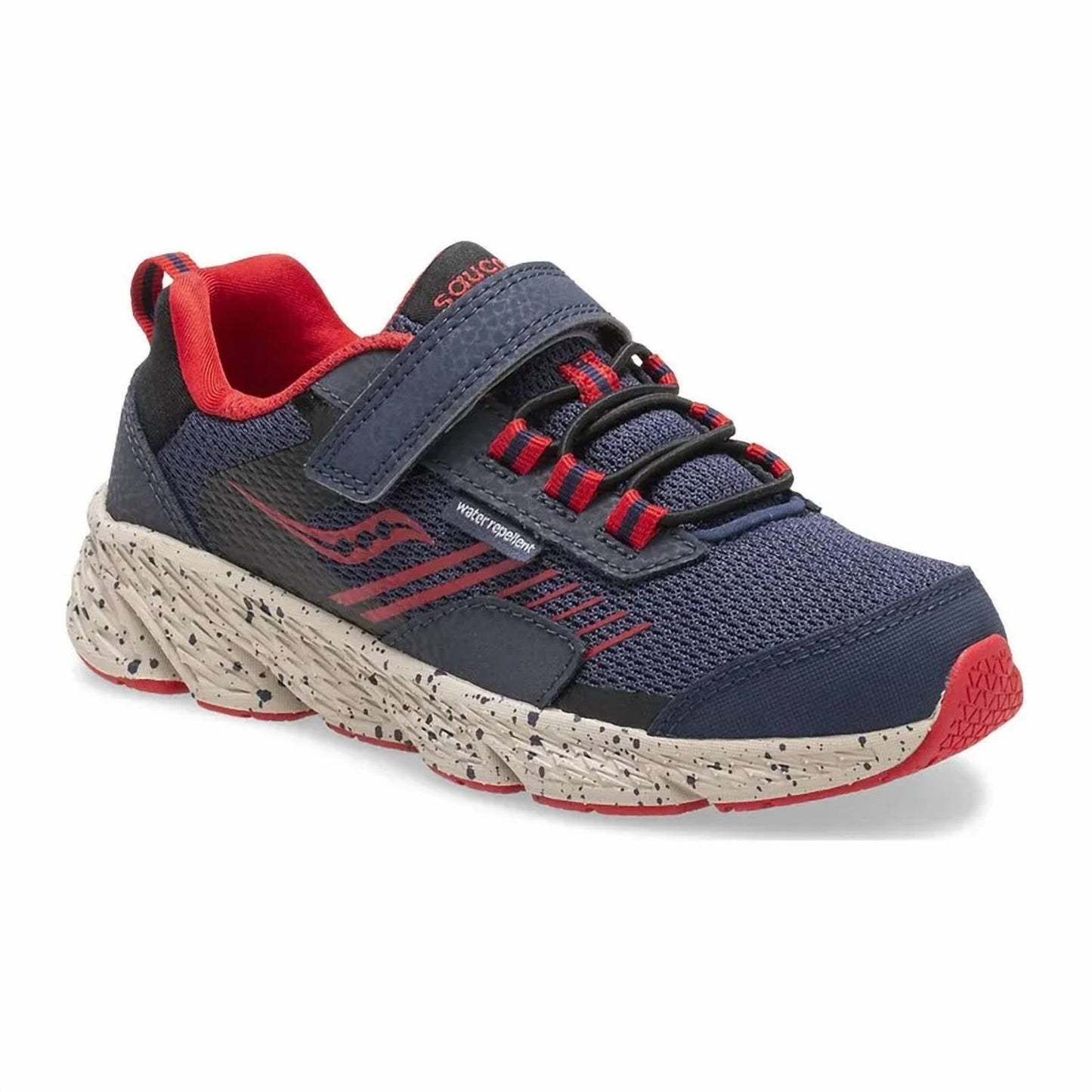 Saucony - लड़कों के विंड शील्ड स्नीकर्स