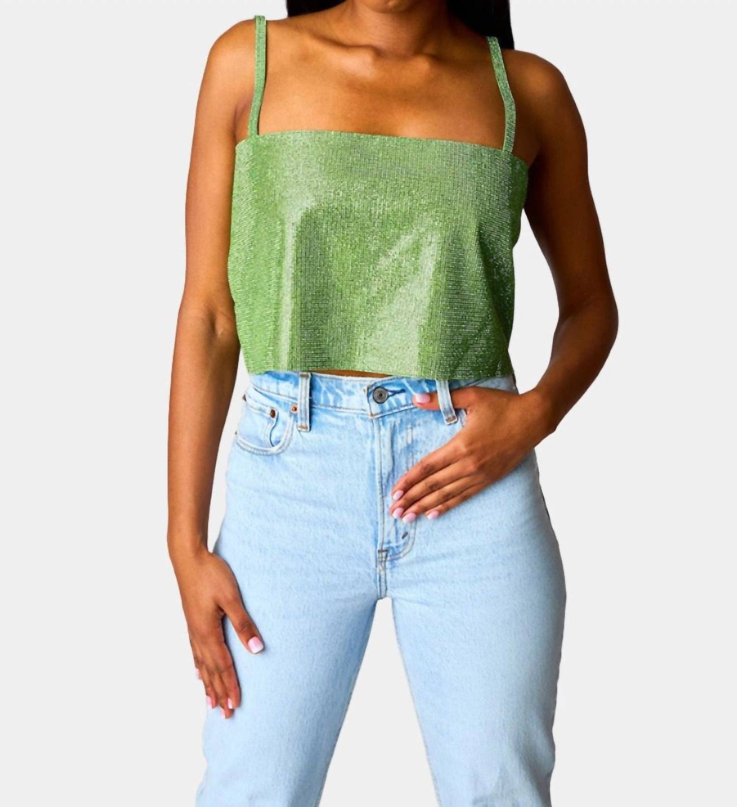 Buddylove - Girly Girl Rhinestone Top