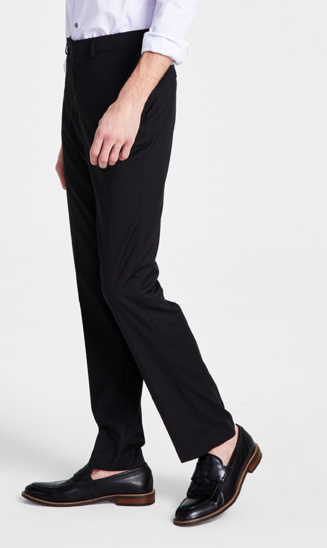 Calvin Klein Men's Slim Fit Dress Pants Black Size 34X29