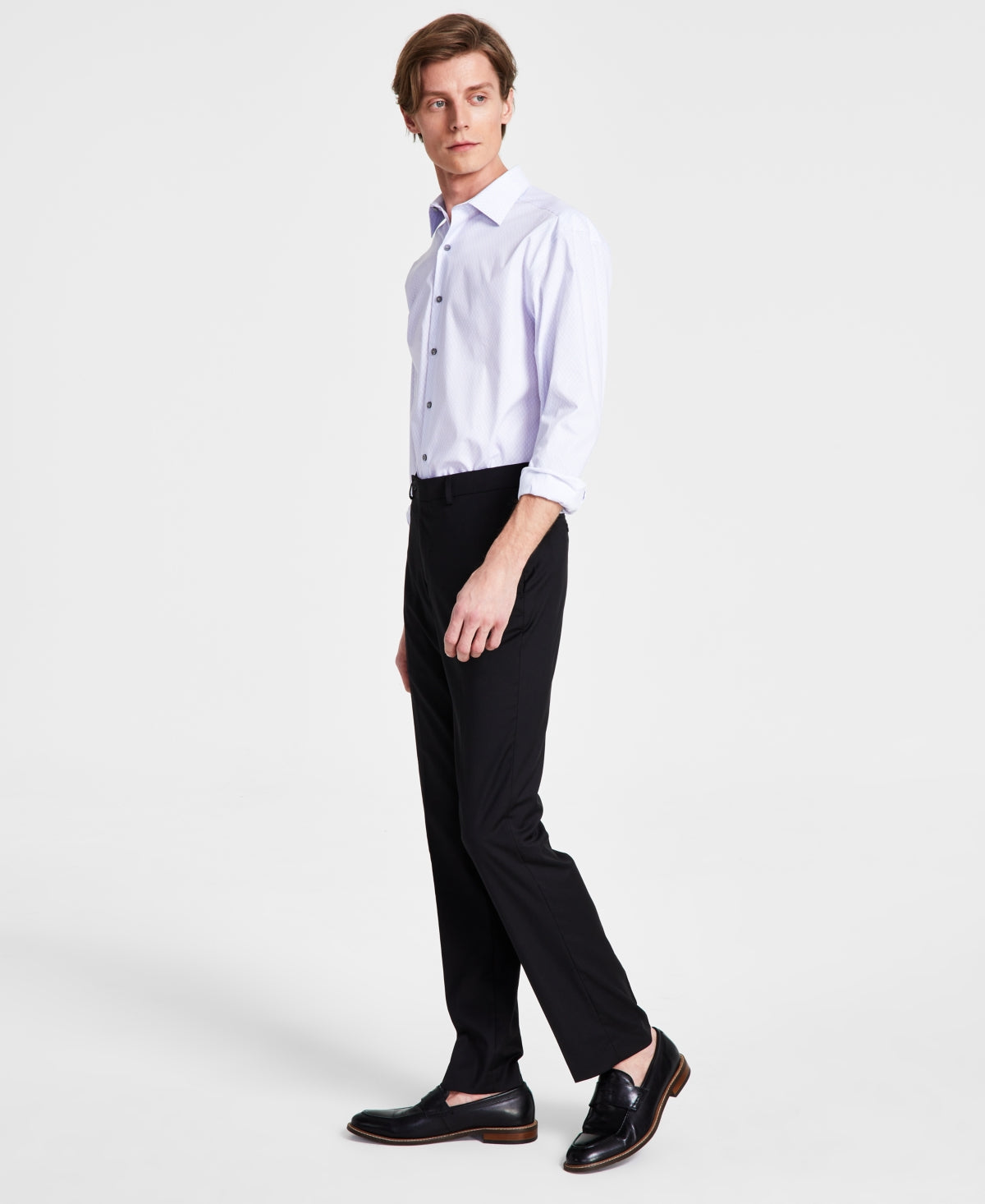 Calvin Klein Men's Slim Fit Dress Pants Black Size 36X34