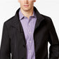 Calvin Klein Men's Raincoat Jacket Black Size 40