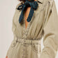 Free People - Mad Love Denim Midi Dress
