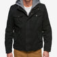 Levi's Men's Sherpa Lined Two Pocket Hooded Trucker Jacket Black Size Large
