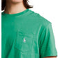 Polo Ralph Lauren Men's Classic Fit Jersey Pocket T-Shirt Green Size Medium