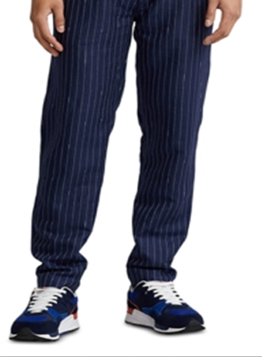 Polo Ralph Lauren Men's Slim Tailored Fit Polo Prepster Pants Blue Size Medium