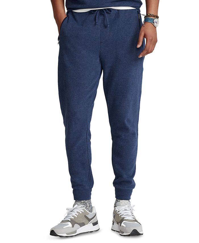 Polo Ralph Lauren Men's Luxury Jersey Jogger Pants Blue Size XX-Large