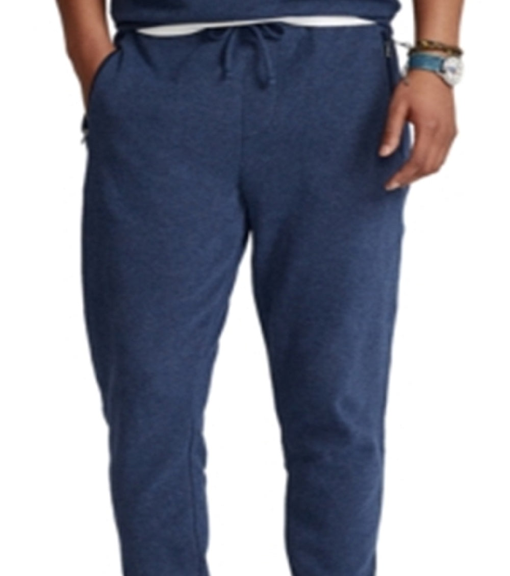 Polo Ralph Lauren Men's Luxury Jersey Jogger Pants Blue Size XX-Large