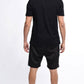 Polo Ralph Lauren Men's Flat Front Pique Shorts In Polo Shirt Black Size Large