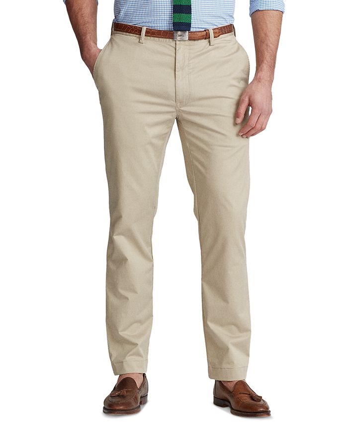 Polo Ralph Lauren Men's Stretch Classic Fit Twill Pants Brown Size 36X36