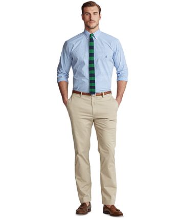 Polo Ralph Lauren Men's Stretch Classic Fit Twill Pants Brown Size 36X36