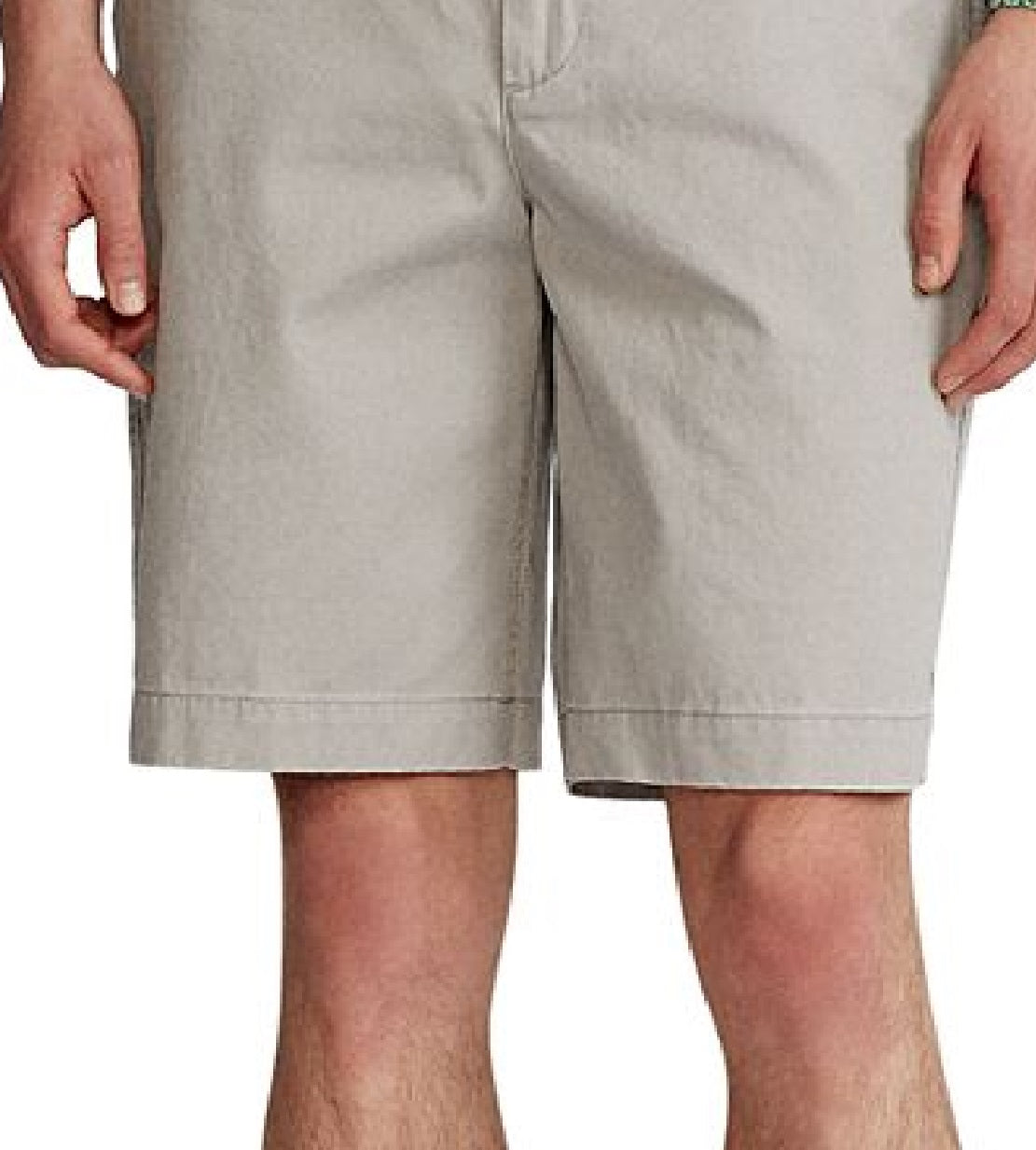 Polo Ralph Lauren Men's Slim Fit Cotton Blend Shorts Gray Size 36