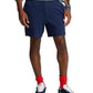 Polo Ralph Lauren Men's Flat Front Piqué Shorts Blue Size X-Large