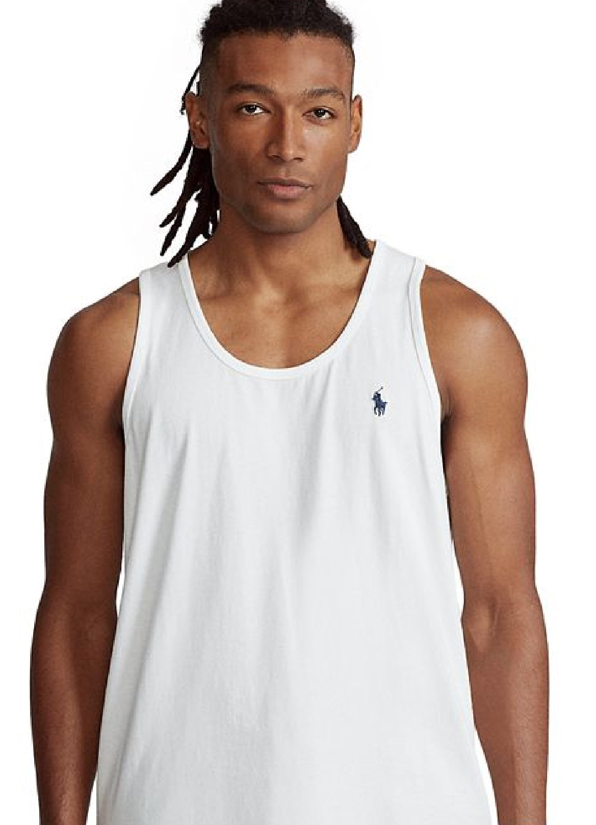Polo Ralph Lauren Men's Washed Jersey Tank White Size Small