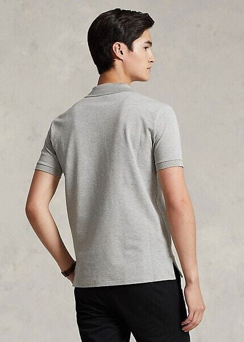 Polo Ralph Lauren Men's Classic Fit Mesh Polo Shirt Gray