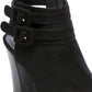 Madden Girl Women's Banquet Peep Toe Shooties Black Size 8 M