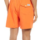 Polo Ralph Lauren Men's Solid Traveler Swim Trunks Orange Size XX-Large