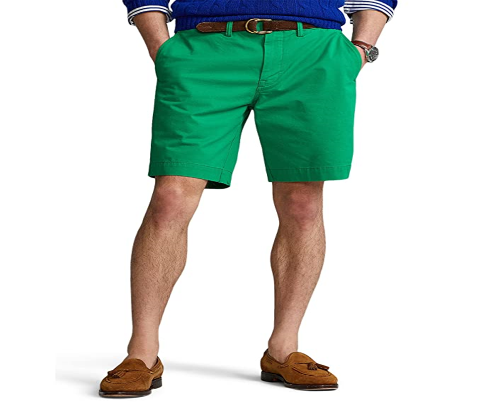 Polo Ralph Lauren Men's Classic Fit Stretch Chino Short Green Size 36