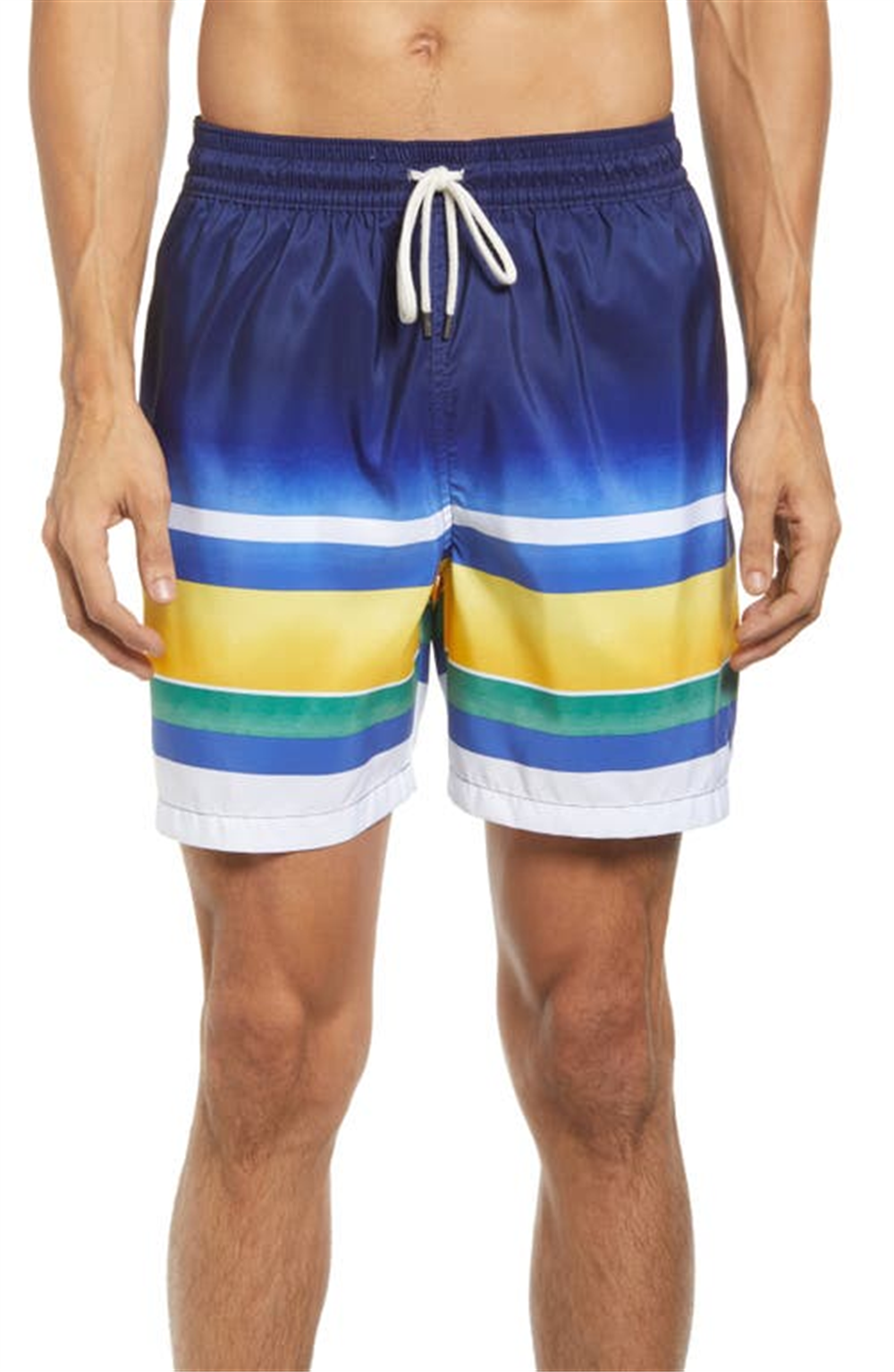 Polo Ralph Lauren Men's Stripe Swim Trunks Stripes Assorted Size Large